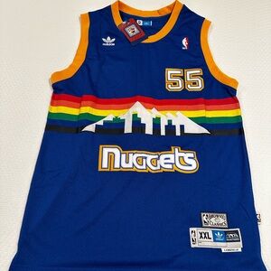 Adidas Throwback Denver Nuggets Basketball Jersey